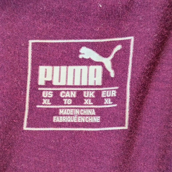 PUMA Urban Sport Light-Weight Hoodie Purple Athletic Athleisure Activewear XL - Picture 10 of 10